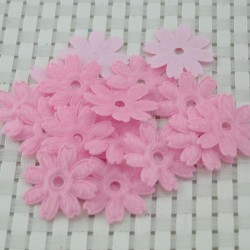 Pink Felt Spring Flower