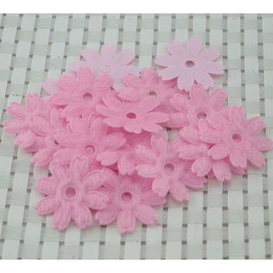 Pink Felt Spring Flower