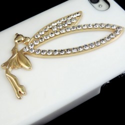 Tinkerbell Gold rhinestone Angel