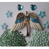 Blue enamel Angel DIY kit