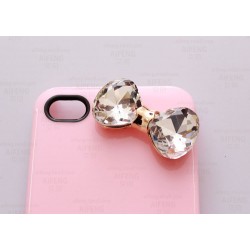 Big Crystal Bowknot Cell Phone DIY Alloy Decoration