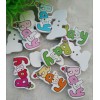 Lovely Baby Wood Buttons 