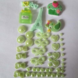 Green I love you fashion DIY Mobile decoration 