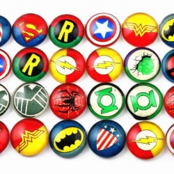 Super Heros Glass Cabochons