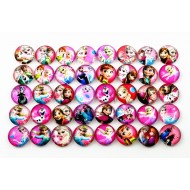 Mixed Frozen Photo Glass Cabochons