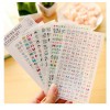 pvc Transparent Organizer Calendar Diary Book Planner Sticker 
