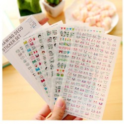pvc Transparent Organizer Calendar Diary Book Planner Sticker 