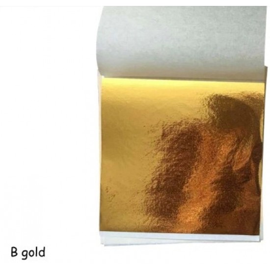 B Gold Sheets Foil Paper for Gilding B Gold Sheets Foil Paper for Gilding