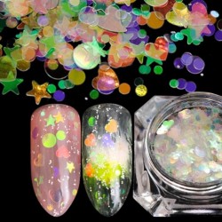 Mix Heart Star Moon Mermaid Glitter