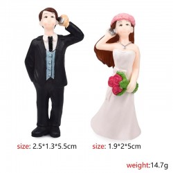 Couple with Mobile