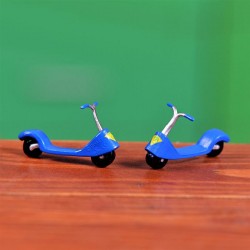Blue Scooter Resin 