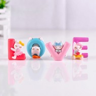 LOVE Letters Cartoon Cat
