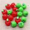 Resin 3D Red/Green Apple