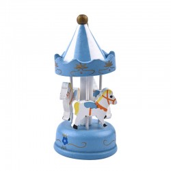Wooden Kawaii Zakka Carousel