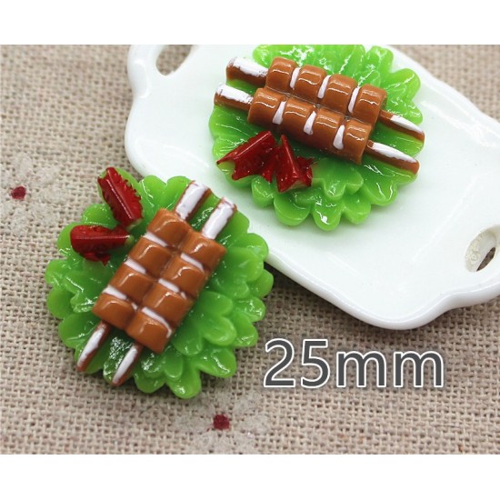 Resin kebab Flatback Resin kebab Flatback