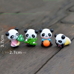 Mini panda fairy garden miniatures