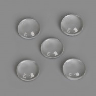  Clear Glass Cabochon