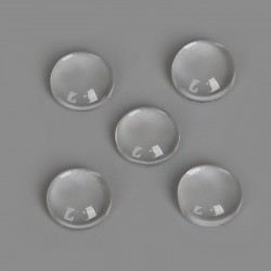  Clear Glass Cabochon