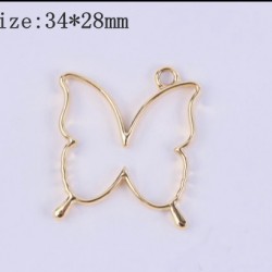 Butterfly Charm Bezel 