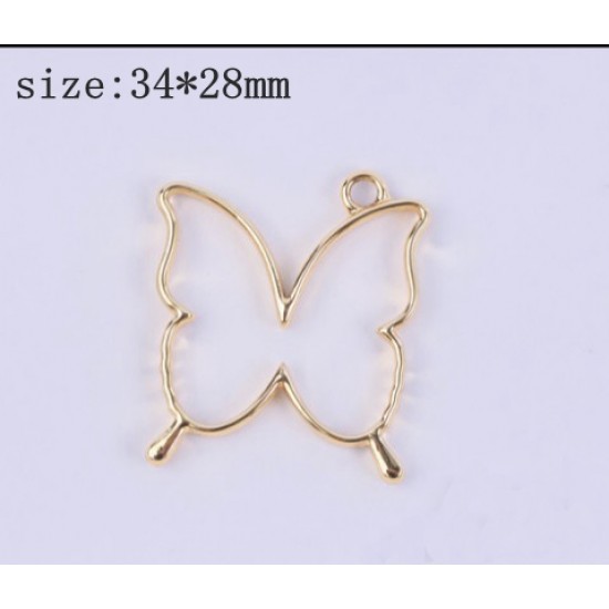 Butterfly Charm Bezel 
