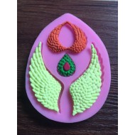 Silicon Mold Angel Wings