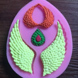 Silicon Mold Angel Wings