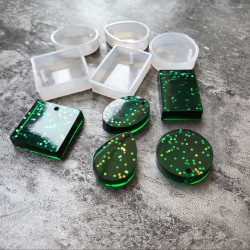 5PCS different Shape Silicone mold