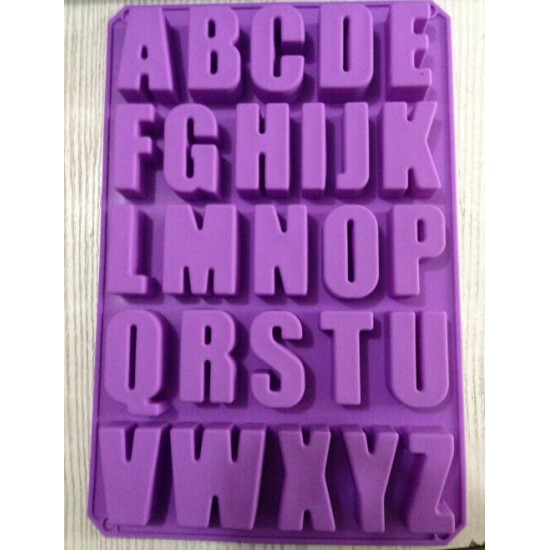 Alphabet Letter Silicone Mold Alphabet Letter Silicone Mold