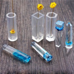 3pcs/Set Multifunction Cylinder Silicone Pendant DIY Mold