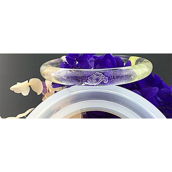 Silicone Bangle Mold Cylindrical moire