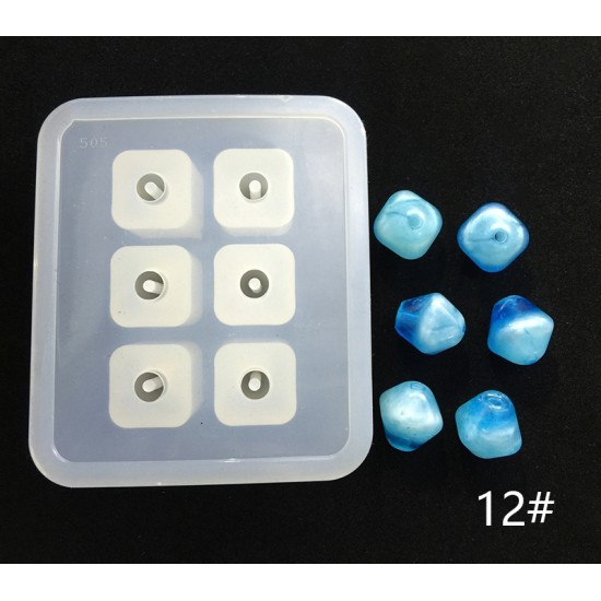 Silicone Beads Mould - no.12