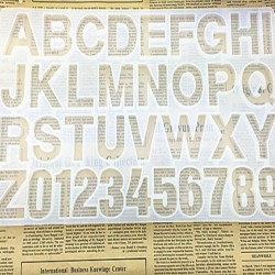 Alphabet Mold Imported
