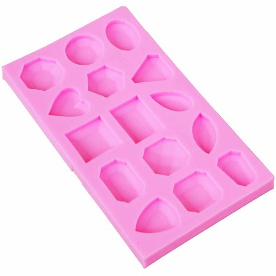 Gem Shape Silicone Mold Gem Shape Silicone Mold