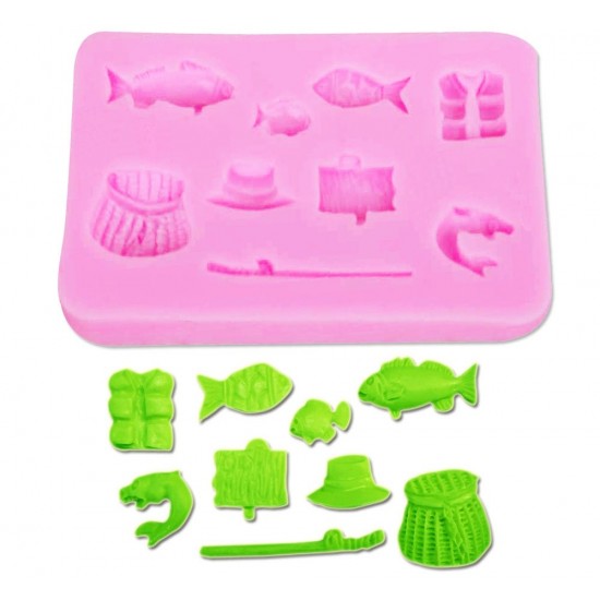 Fishing Tackle Fishes Mold Fishing Tackle Fishes Mold