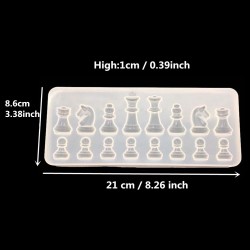 Chess Shape Silicone Mold
