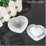 Heart Water Injection Hollow Silicone