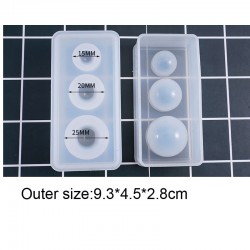 3 Different Sizes Universe Ball Mold