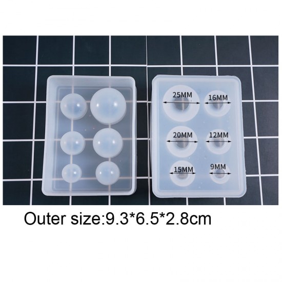 6 Different Sizes Universe Ball Mold