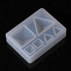 Geometric Triangle Pyramid Mold