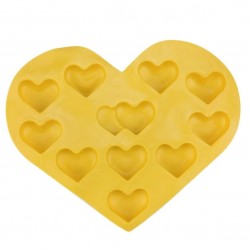 Small Puffy Hearts Mold