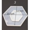 Large Hexagonal Table Mold Set