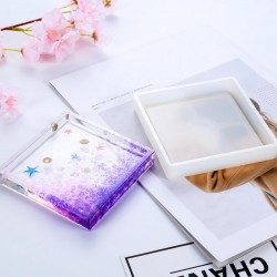 Square Pot Base Coaster Mold 
