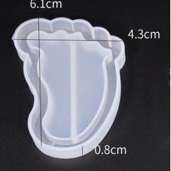 Cute Feet shaker Mold