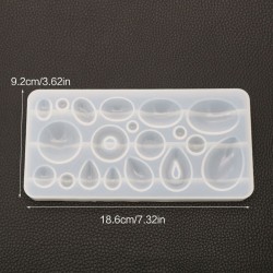 DIY Crystal Epoxy Pendant Mold 