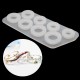 8Pcs Assorted Sizes Ring Silicone Mold