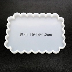 Wave Rectangle Platter Mold