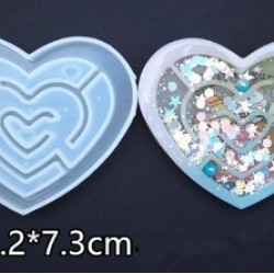 Heart Puzzle Mold