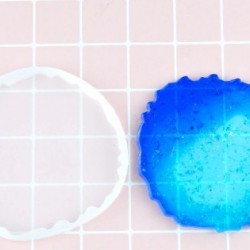Round Uneven Coaster Mold