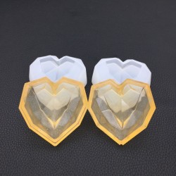 Resin Heart Shape Irregular Mold