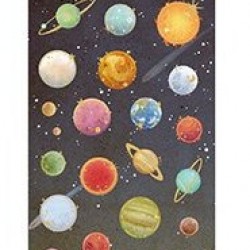 Kawai Planet Stickers